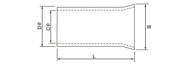 butt splice terminal supplier_cord end terminal drawing